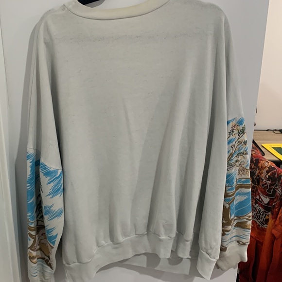 Vintage scenic bridge sweater - Picture 3 of 3